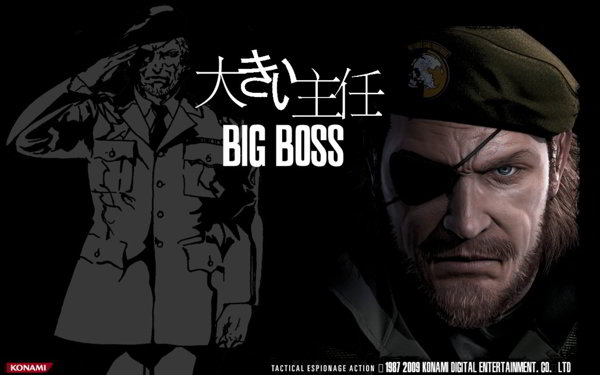 big boss metal gear solid