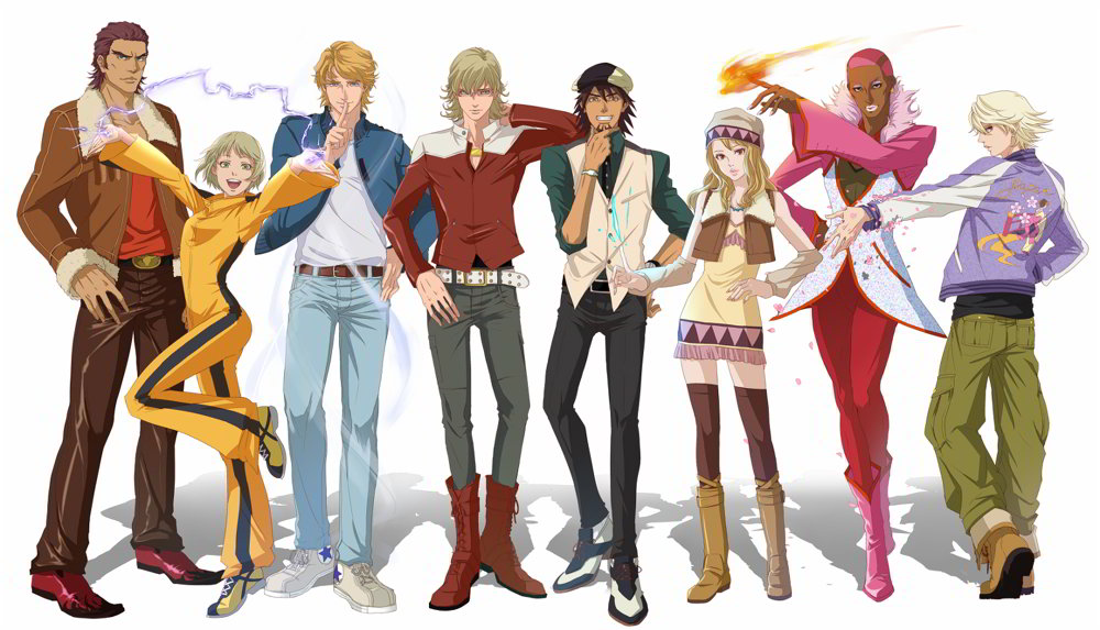 tiger and bunny heroes