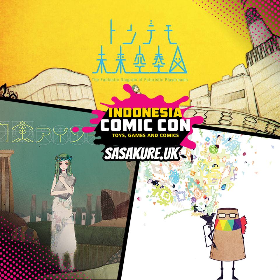 sasalure.UK di indonesia comic con 2015