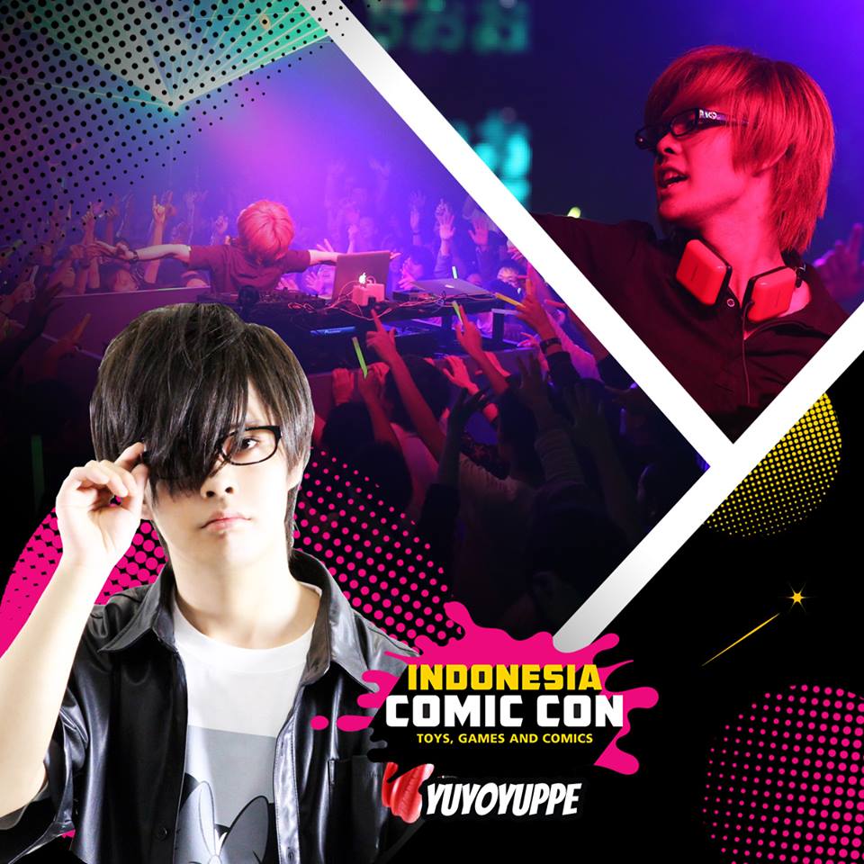 yuyoyuppe di indonesia comic con 2015
