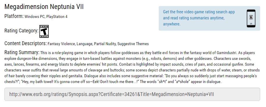 ESRB Telah Mendaftarkan Megadimension Neptunia VII Versi PC gwigwi featured
