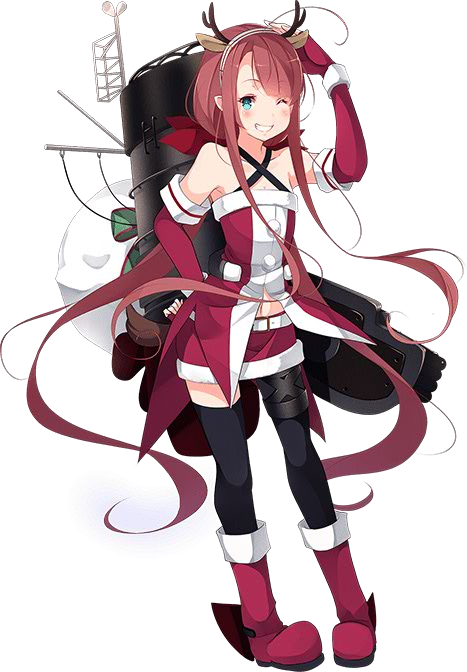 Kantai-Collection-KanColle-105-Christmas-Kawakaze