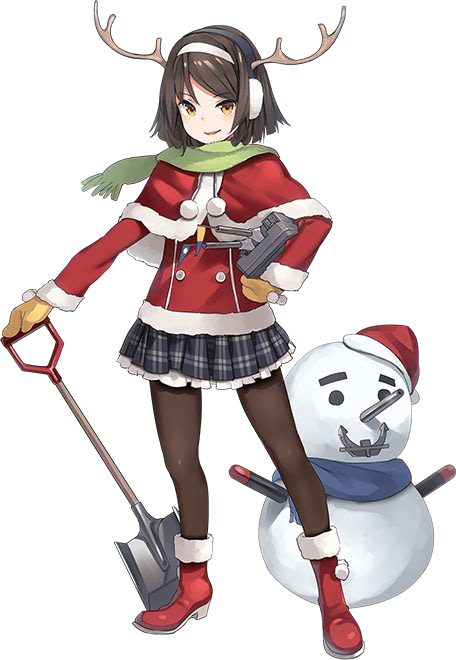 Kantai-Collection-KanColle-105-Christmas-Tanikaze
