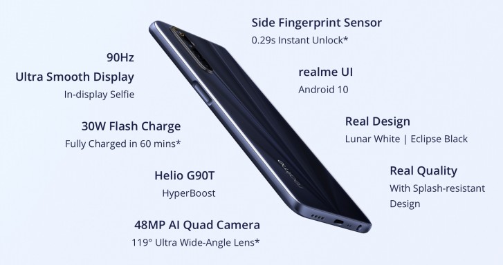 Realme 6s diluncurkan untuk Eropa dengan kamera utama 48MP, layar 90Hz, chipset Helio G90T