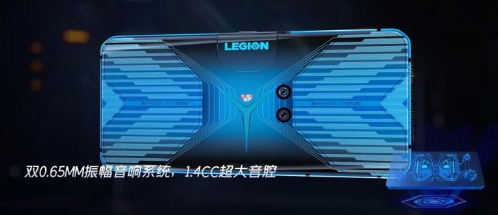 Ponsel gaming Lenovo Legion bocor dengan desain radikal