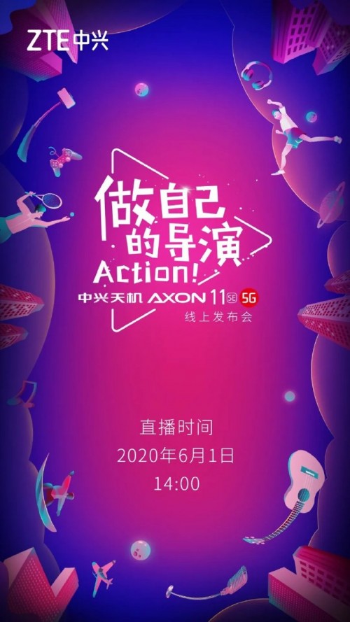 ZTE mengonfirmasi 1 Juni sebagai tanggal peluncuran resmi Axon 11 SE