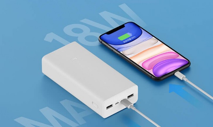 Xiaomi Mi Power Bank 3 diluncurkan dengan kapasitas 30.000 mAh, output 18 W, dan input 24 W