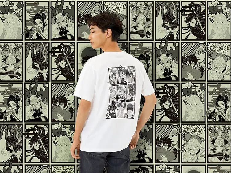 Kaos Demon Slayer UT Uniqlo