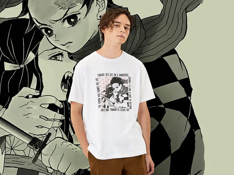 Kaos Demon Slayer UT Uniqlo