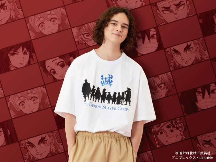 Kaos Demon Slayer UT Uniqlo