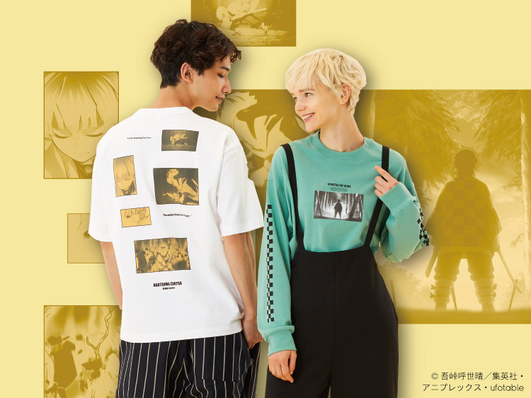 Kaos Demon Slayer UT Uniqlo