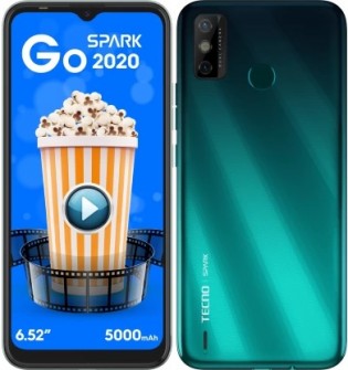 Tecno Spark Go 2020 dalam warna Ice Jadeite