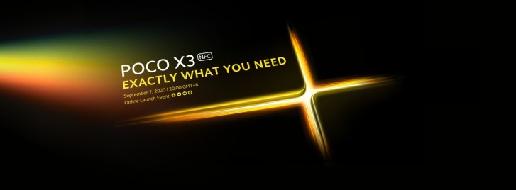 Poco X3 secara resmi tiba pada 7 September