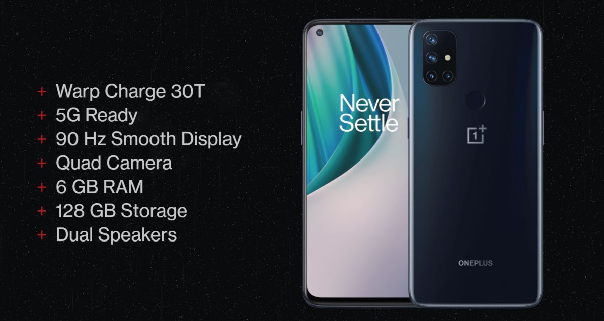 OnePlus Nord N10 5G dan N100 diluncurkan: mid-rangers dengan LCD dan chipset Snapdragon