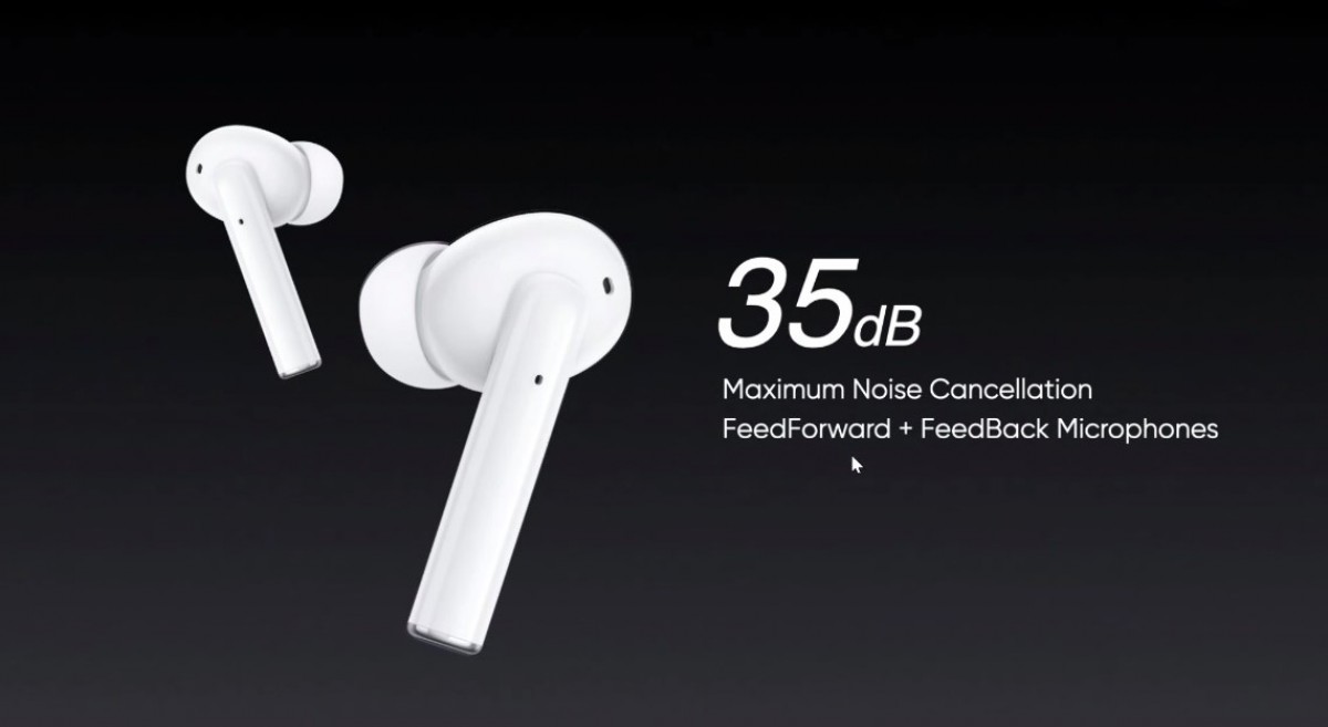 Realme Buds Air Pro dan Buds Wireless Pro hadir dengan Pembatalan Kebisingan Aktif, serta tag Watch S.