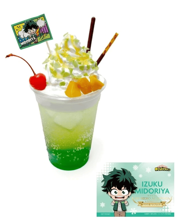 Namjatown My Hero Academia Menu: Deku Drink