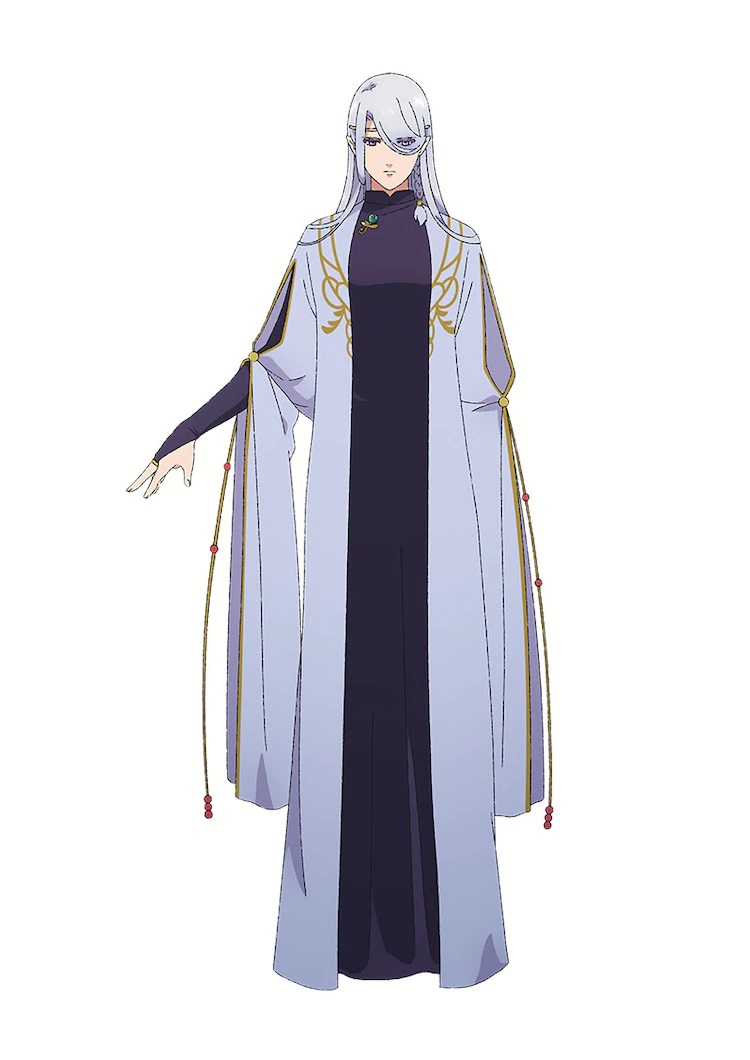 Visual karakter Dearia, agen real estat peri dari anime Dragon Goes House-Hunting TV mendatang.