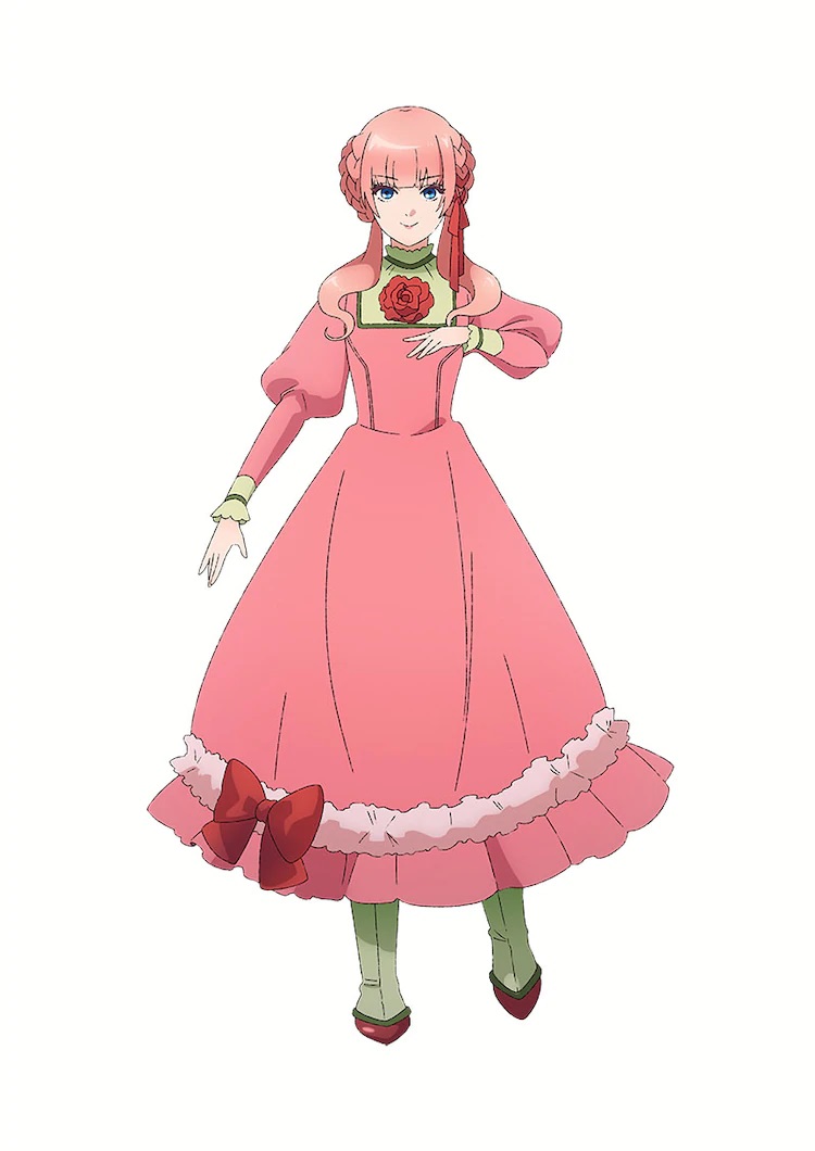 Visual karakter Nell, putri manusia dari anime Dragon Goes House-Hunting TV mendatang.