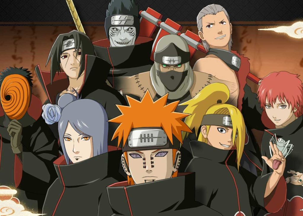 organisasi kriminal anime naruto