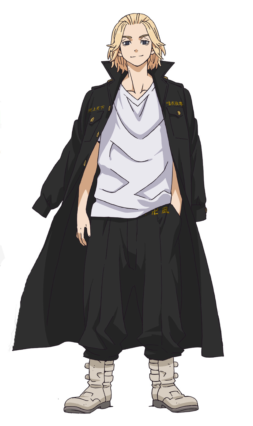 Pengaturan karakter Manjiro Sano, pemimpin Geng Manji Tokyo, dari anime TV Tokyo Revengers mendatang.