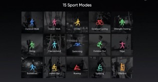 Watch S Pro mendukung 15 mode olahraga dan dilengkapi dengan kontrol kamera dan musik