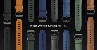 Jam tangan S Pro memiliki casing baja tahan karat dan tali jam ditawarkan dalam empat warna