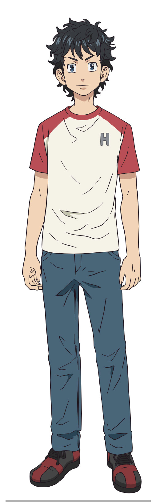 Pengaturan karakter protagonis Takemichi Hanagaki saat dewasa dari anime Tokyo Revengers TV yang akan datang.