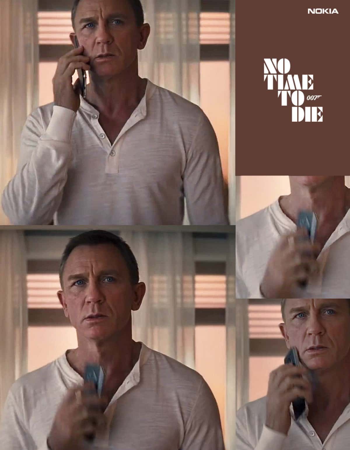 Film James Bond No Time to Die semakin tertunda untuk merekam ulang penempatan produk Nokia