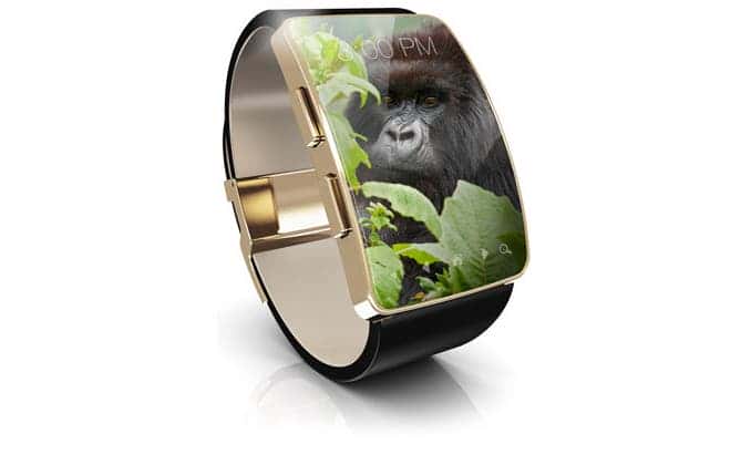 Corning Gorilla Glass DX Di Jam Tangan Pintar