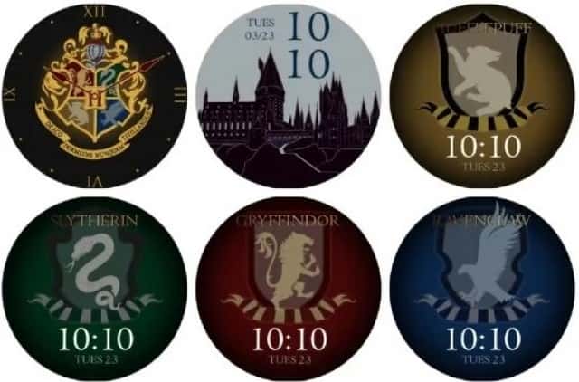 Tampilan jam OnePlus Watch Edisi Harry Potter