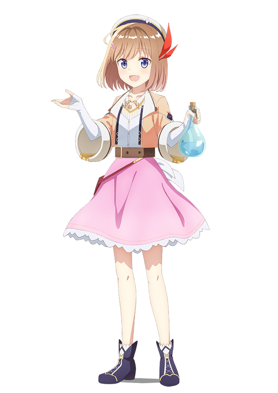 Management of Novice Alchemist Sarasa Ford character design