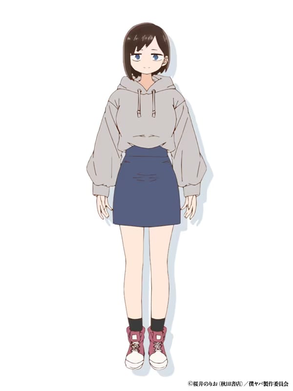 The Dangers in My Heart Kana Ichikawa character design
