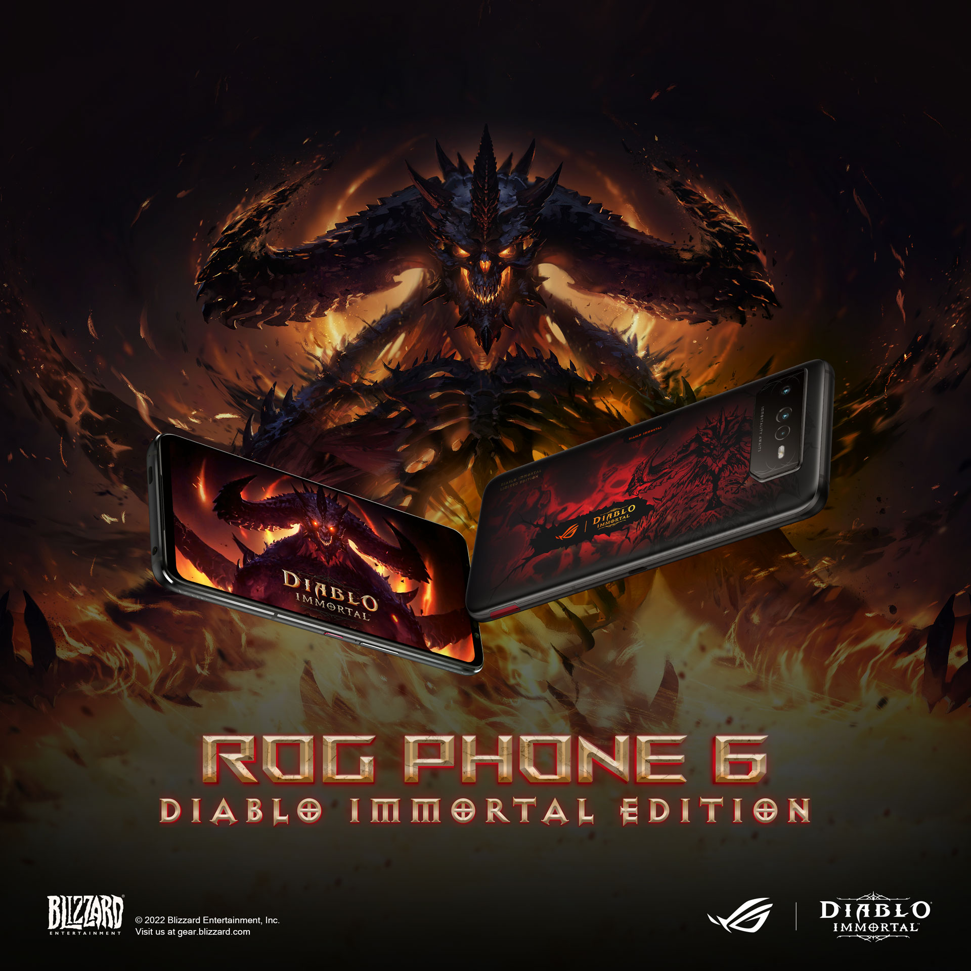 Asus Republic Of Gamers Dan Blizzard Entertainment Luncurkan Rog Phone 6 Diablo Immortal Edisi Eksklusif