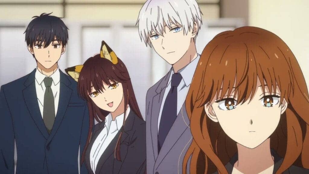 Review Anime Koori Zokusei Danshi to Cool na Douryou Joshi Episode 1