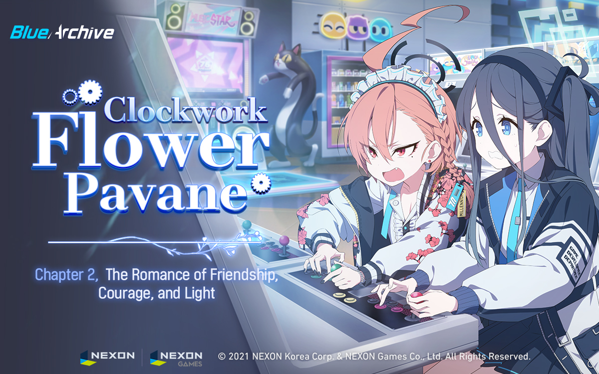 Blue Archive Global Mendapatkan Update Chapter Baru Cerita Utama, “vol. 2 Clockwork Flower Pavane, Ch. 2 ‘the Romance Of Friendship, Courage, And Light’ (first Half)”