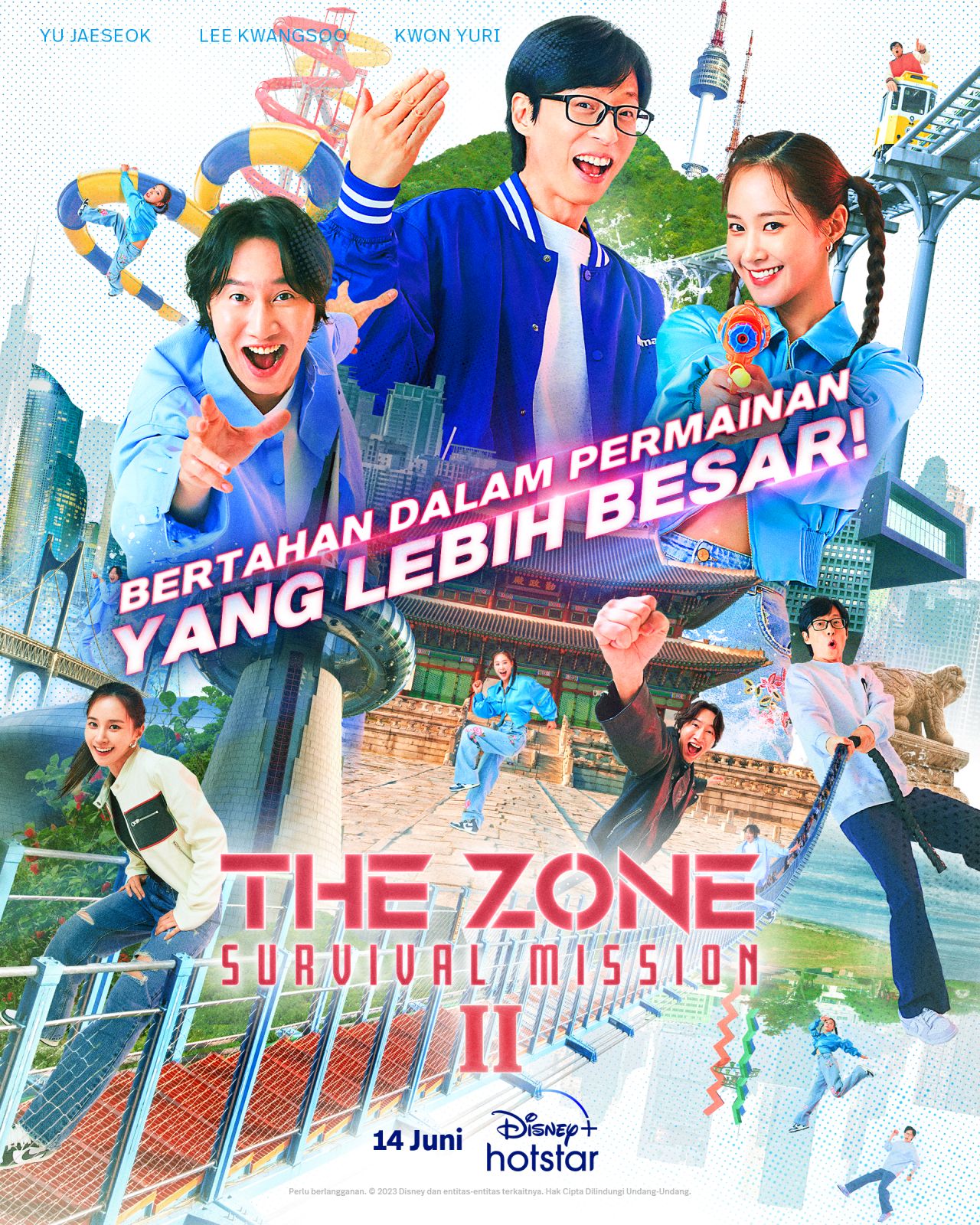 Variety Show Korea “the Zone: Survival Mission” Hadir Kembali Di Disney+ Hotstar Pada 14 Juni 2023