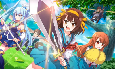 Game Mobile Konosuba Fantastic Days Akan Melakukan Kolaborasi Dengan Suzumiya Haruhi