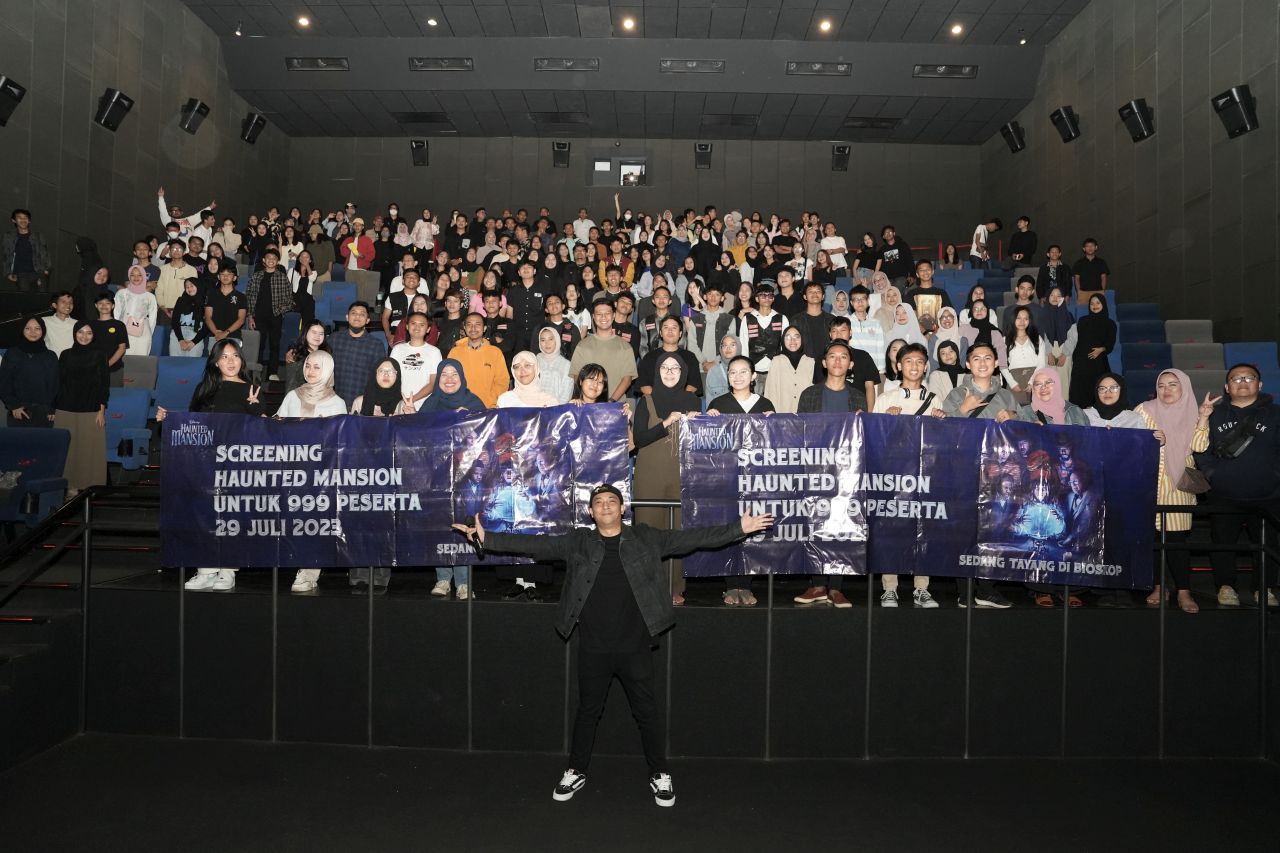 Special Screening Bersama 999 Peserta Di 8 Kota Di Indonesia Rayakan Perilisan Disney’s “haunted Mansion” Di Indonesia
