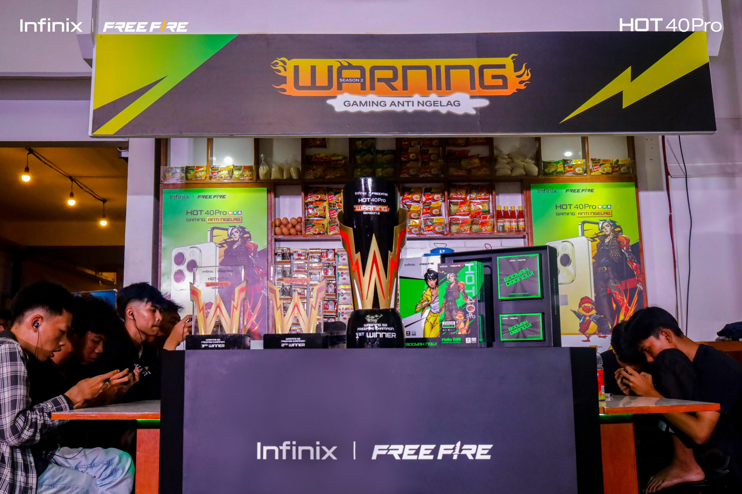 Infinix Warung Infinix Gaming (warning) Musim Kedua Dimulai Konsep Mabar Unik Ramaikan Peluncuran Hot 40 Pro