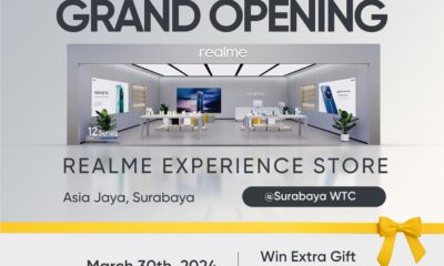 Tampil Lebih Modern, Realme Experience Store 3.5 Pertama Di Indonesia Akan Segera Hadir Di Kota Surabaya