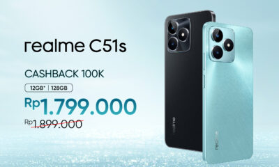 Hadir Dengan Harga Yang Semakin Terjangkau, Realme C51s Siap Menjadi Pilihan Utama Anak Muda Di Kelas Sejutaan