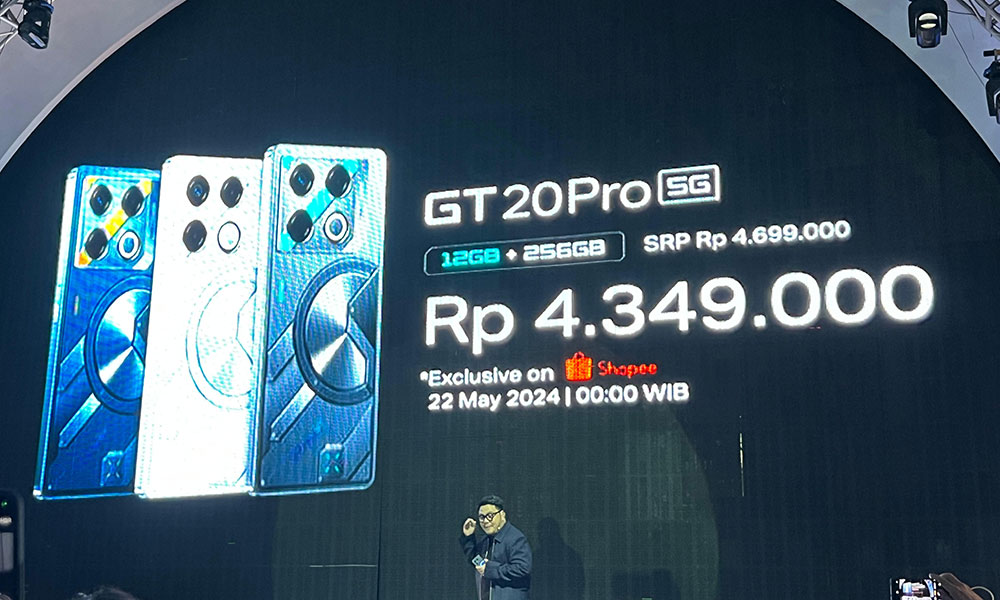 Infinix Gt 20 Pro 5g Resmi Rilis Di Indonesia Sebagai Hp Gaming Dual Chipset Harga 4 Jutaan