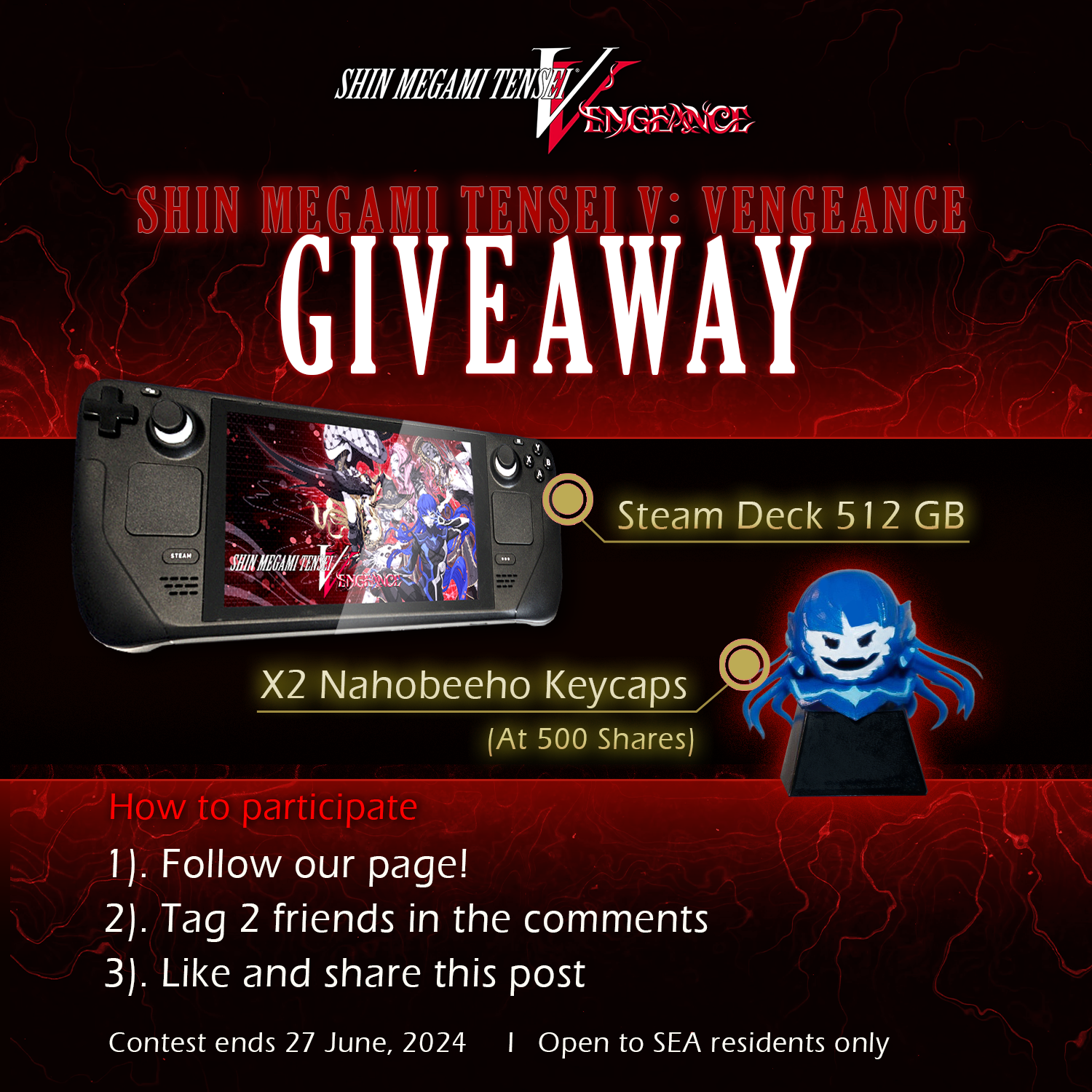 Sega Rilis Shin Megami Tensei V: Vengeance dan Umumkan Giveaway Steam ...