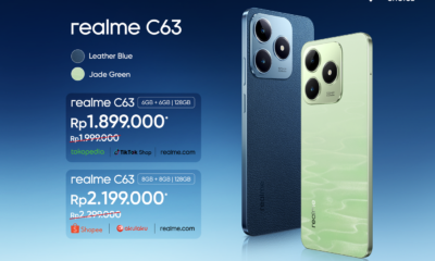 Realme C63 Resmi Meluncur Di Indonesia, Usung Pengisian Daya Tercepat 45w Dan Desain Premium Vegan Leather Di Segmen Harga Sejutaan