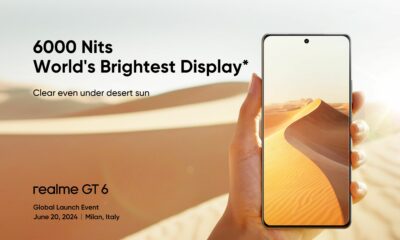 Realme Gt 6 Usung Layar 6000 Nits Pertama Di Industri Smartphone Dan Teknologi Layar Kelas Premium, New Flagship Killer Segera Hadir