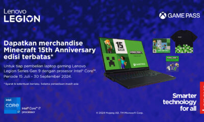 Lenovo Berkolaborasi Dengan Minecraft, Hadirkan Merchandise Eksklusif Di Indonesia Dengan Penawaran Spesial