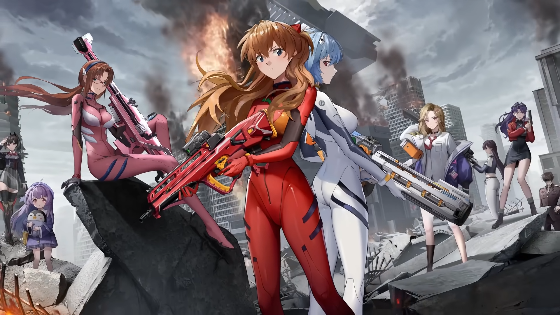 Goddess Of Victory: Nikke Akan Memberikan Karakter Misato Secara Gratis Edisi Kolaborasi Neon Genesis Evangelion
