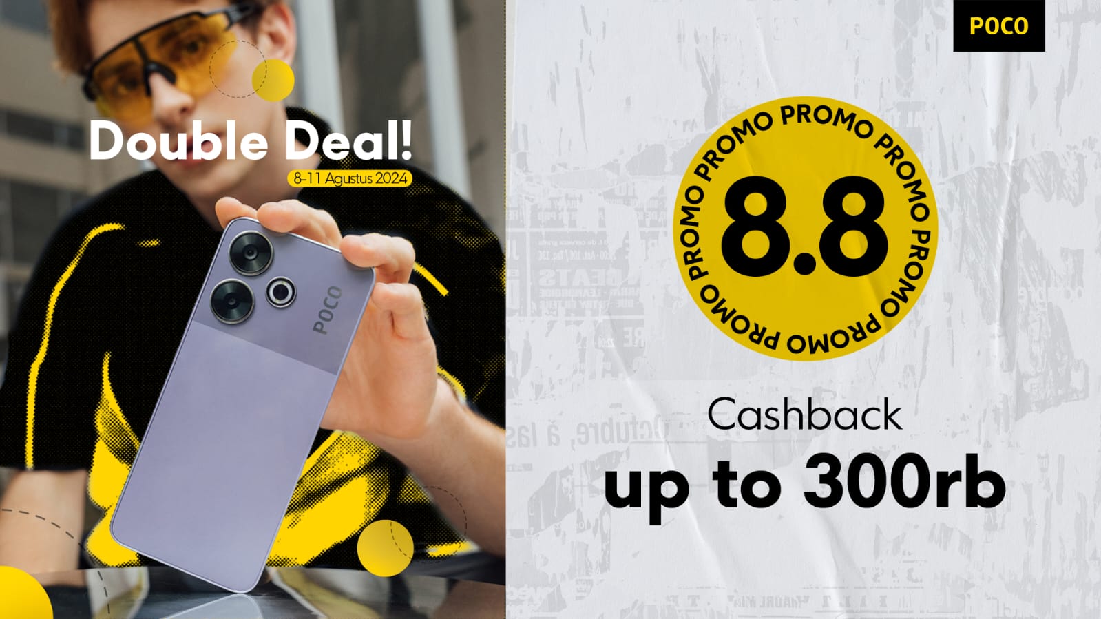 Merdeka, No Drama! Serbu Poco 8.8 Sale Bebaskan Diri Dari Belenggu Hape Lemot