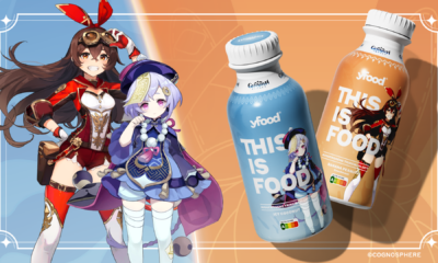 Minuman Oatmil Yfood Melakukan Kolaborasi Dengan Genshin Impact