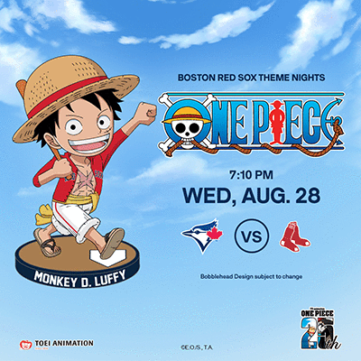 Penggemar Anime Berangkat Ke Fenway Park Rabu Ini Untuk “one Piece Night”